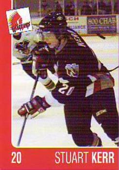 2004-05 Moose Jaw Warriors (WHL) #NNO Stuart Kerr Front