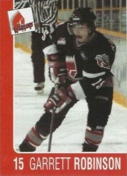 2004-05 Moose Jaw Warriors (WHL) #NNO Garrett Robinson Front