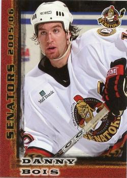 2005-06 Binghamton Senators (AHL) #NNO Danny Bois Front