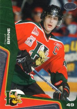 2005-06 Extreme Halifax Mooseheads (QMJHL) #23 David Brine Front