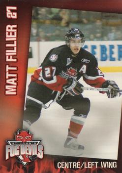 2005-06 St. John's Fog Devils (QMJHL) #9 Matt Fillier Front