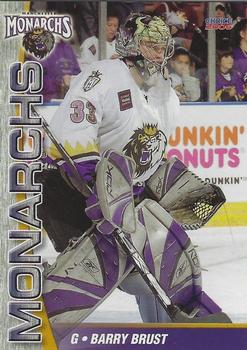 2006-07 Choice Manchester Monarchs (AHL) #1 Barry Brust Front