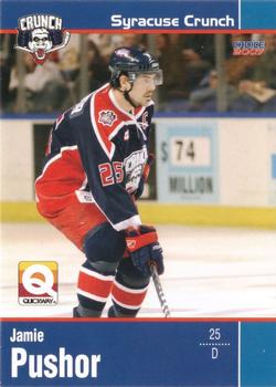 2006-07 Choice Syracuse Crunch (AHL) #18 Jamie Pushor Front