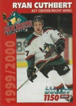 1999-00 Kelowna Rockets (WHL) #NNO Ryan Cuthbert Front
