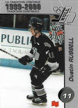 1999-00 Cartes, Timbres et Monnaies Sainte-Foy Hull Olympiques (QMJHL) #8 Dustin Russell Front