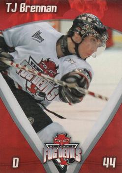 2006-07 St. John's Fog Devils (QMJHL) #6 T.J. Brennan Front