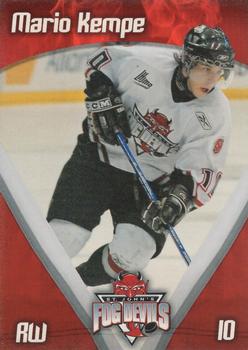 2006-07 St. John's Fog Devils (QMJHL) #14 Mario Kempe Front