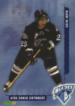 2006-07 Saskatoon Blades (WHL) #NNO Craig Cuthbert Front