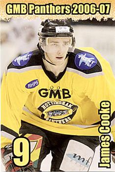 2006-07 GMB Nottingham Panthers (EIHL) #NNO James Cooke Front