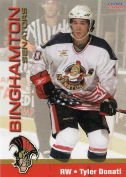 2007-08 Choice Binghamton Senators (AHL) #6 Tyler Donati Front