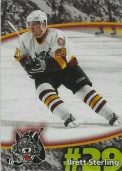 2007-08 Vienna Beef Chicago Wolves (AHL) #NNO Brett Sterling Front