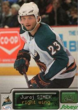 2007-08 Sobey's Manitoba Moose (AHL) #NNO Juraj Simek Front