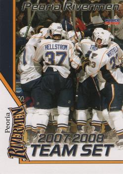 2007-08 Choice Peoria Rivermen (AHL) #NNO Header Card / Checklist Front