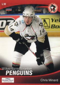 2007-08 Choice Wilkes-Barre/Scranton Penguins (AHL) #20 Chris Minard Front