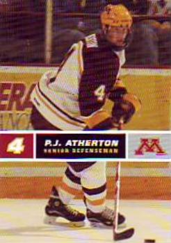 2005-06 Minnesota Golden Gophers (NCAA) #NNO P.J. Atherton Front