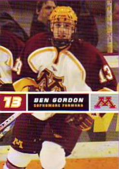 2005-06 Minnesota Golden Gophers (NCAA) #NNO Ben Gordon Front