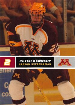 2005-06 Minnesota Golden Gophers (NCAA) #NNO Peter Kennedy Front