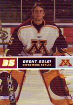 2005-06 Minnesota Golden Gophers (NCAA) #NNO Brent Solei Front
