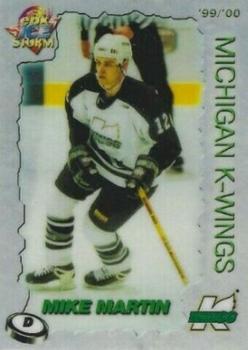 1999-00 EBK Michigan K-Wings (IHL) #5 Mike Martin Front