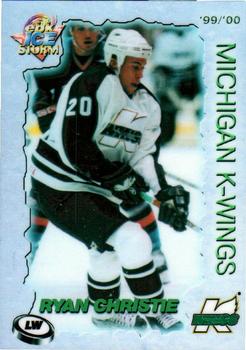 1999-00 EBK Michigan K-Wings (IHL) #12 Ryan Christie Front