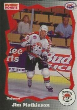 1995-96 Dunkin' Donuts Portland Pirates (AHL) #NNO Jim Mathieson Front