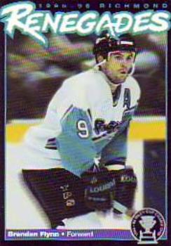 1995-96 Richmond Renegades (ECHL) #NNO Brendan Flynn Front