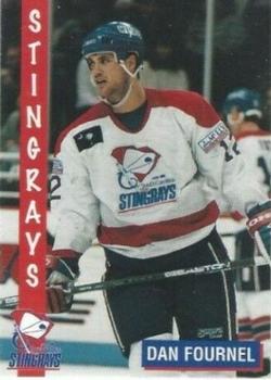 1995-96 South Carolina Stingrays (ECHL) #NNO Dan Fournel Front