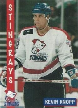 1995-96 South Carolina Stingrays (ECHL) #NNO Kevin Knopp Front