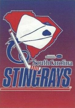 1995-96 South Carolina Stingrays (ECHL) #NNO Header Card Front