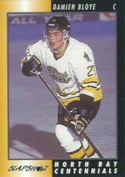 1994-95 Slapshot North Bay Centennials (OHL) #19 Damien Bloye Front