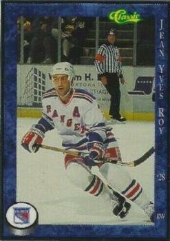 1994-95 Classic Binghamton Rangers (AHL) #NNO Jean-Yves Roy Front