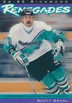 1994-95 Richmond Renegades (ECHL) #NNO Scott Gruhl Front