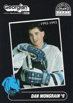 1992-93 Future Stars Barrie Colts (CoJHL) #NNO Dan Mongrain Front