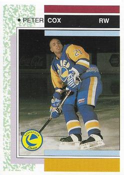 1992-93 Saskatoon Blades (WHL) Police #25 Peter Cox Front