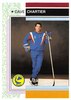 1992-93 Saskatoon Blades (WHL) Police #28 Dave Chartier Front