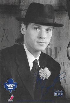 1993-94 Toronto Maple Leafs Action Photos #NNO Ken Baumgartner Back