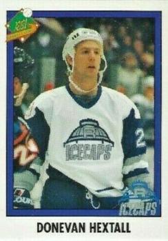 1993-94 RBI Sports Cards Raleigh Icecaps (ECHL) #7 Donevan Hextall Front