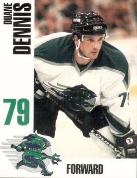1993-94 Tampa Bay Tritons (RHI) #NNO Duane Dennis Front