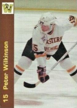 1993-94 Western Michigan Broncos (NCAA) #12 Peter Wilkinson Front