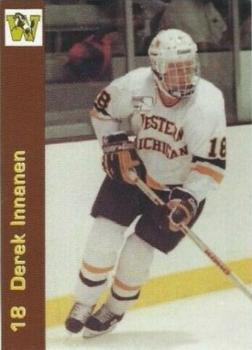 1993-94 Western Michigan Broncos (NCAA) #15 Derek Innanen Front