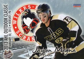 2012-13 Choice AHL Outdoor Classic #30 Jayson Megna Front
