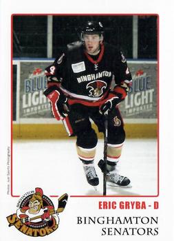 2010-11 Just Sports Photography Binghamton Senators (AHL) #11 Eric Gryba Front