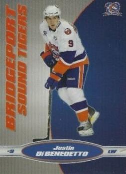 2010-11 Choice Bridgeport Sound Tigers (AHL) #5 Justin DiBenedetto Front