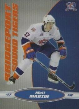 2010-11 Choice Bridgeport Sound Tigers (AHL) #6 Matt Martin Front