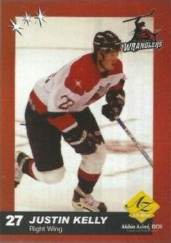 2003-04 Las Vegas Wranglers (ECHL) #NNO Justin Kelly Front