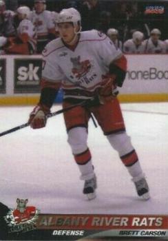 2008-09 Choice Albany River Rats (AHL) #6 Brett Carson Front