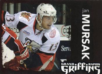 2008-09 Grand Rapids Griffins (AHL) #15 Jan Mursak Front
