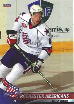 2008-09 Choice Rochester Americans (AHL) #9 Keaton Ellerby Front
