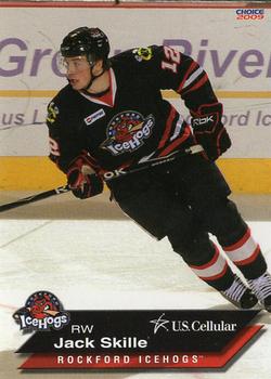 2008-09 Choice Rockford IceHogs (AHL) Anniversary Set #18 Jack Skille Front