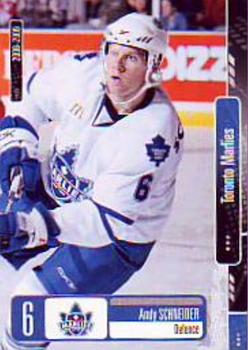 2008-09 Extreme Toronto Marlies (AHL) #25 Andy Schneider Front